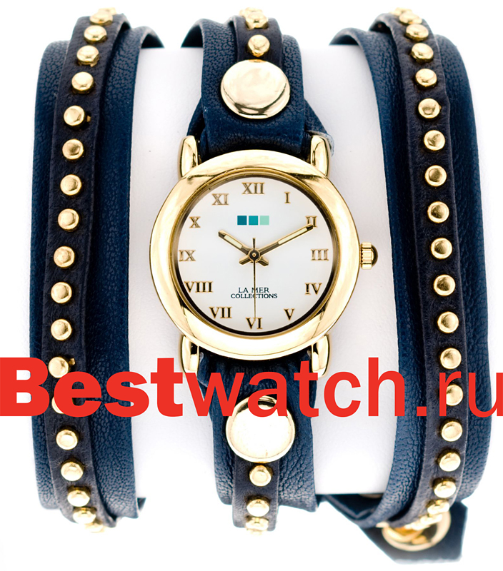 Часы La Mer С клепками LMSW3004